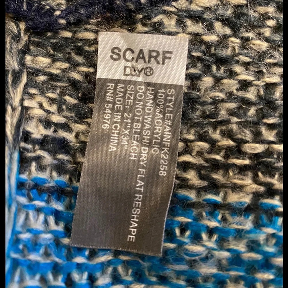 Infinity Knit Plaid Scarf - Picture 5 of 5